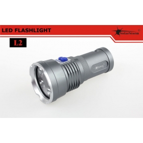 SolarStorm L2 5X CREE XM-L U2 2800 lumens 3 mode High Power Protable LED Flashlight