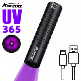 Alonefire SV99 Blacklight 365nm UV Flashlight Ultraviolet Torch Pet Cat Dog Urine Stains bed bug Scorpions Money Amber Detector